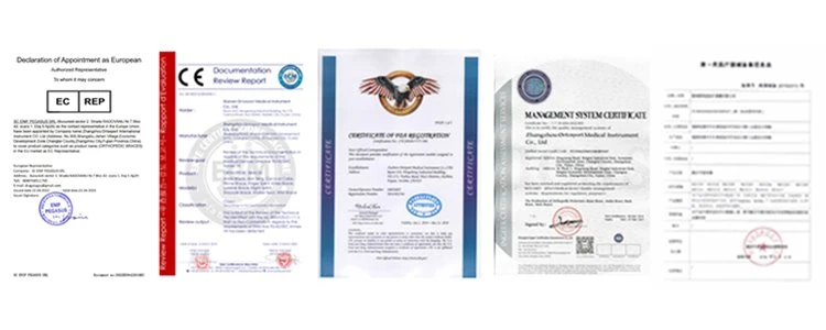 Telescopic Post OP Knee Orthosis Certificate Telescopic Post OP Knee Orthosis Certificate
