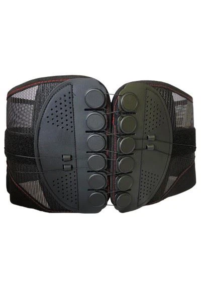 Soporte de espalda con sistema de polea